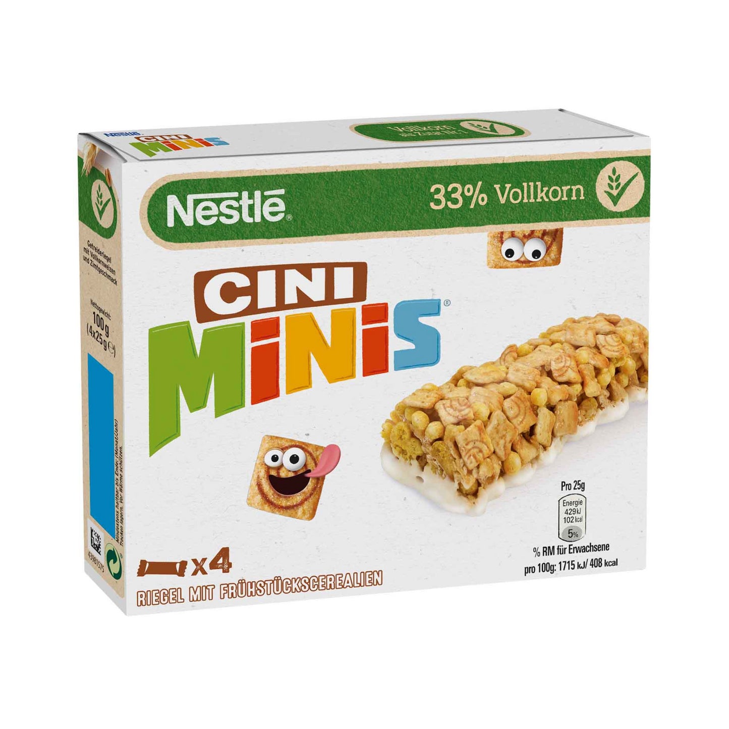 Nestle Cini-Minis Cereal Riegel 4ST 100g
