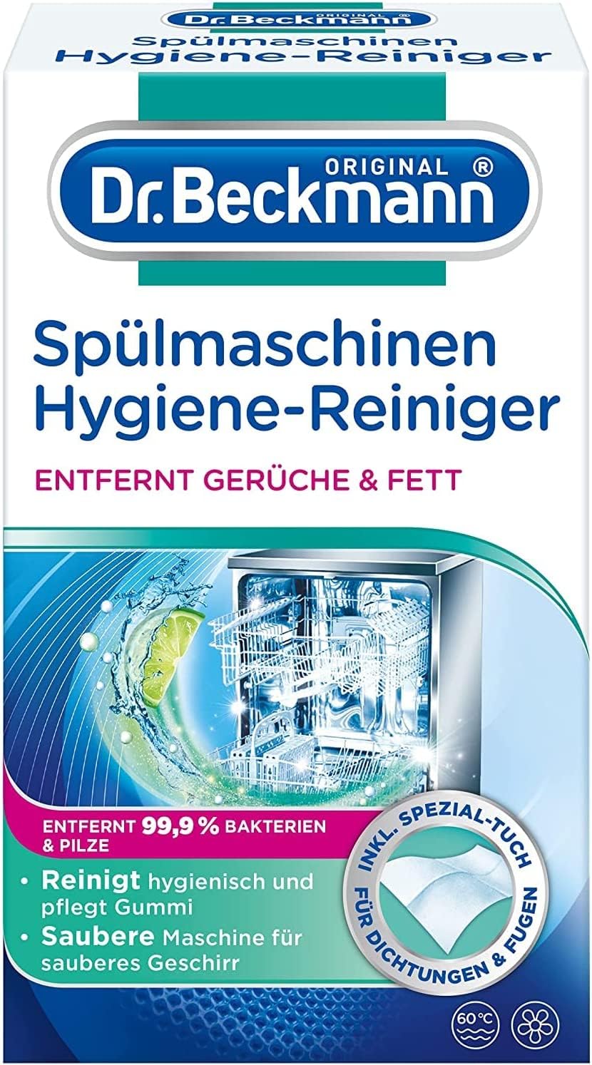 Dr.Beckmann Spülmaschinen-Hygiene Reiniger 75g+Spezialtuch