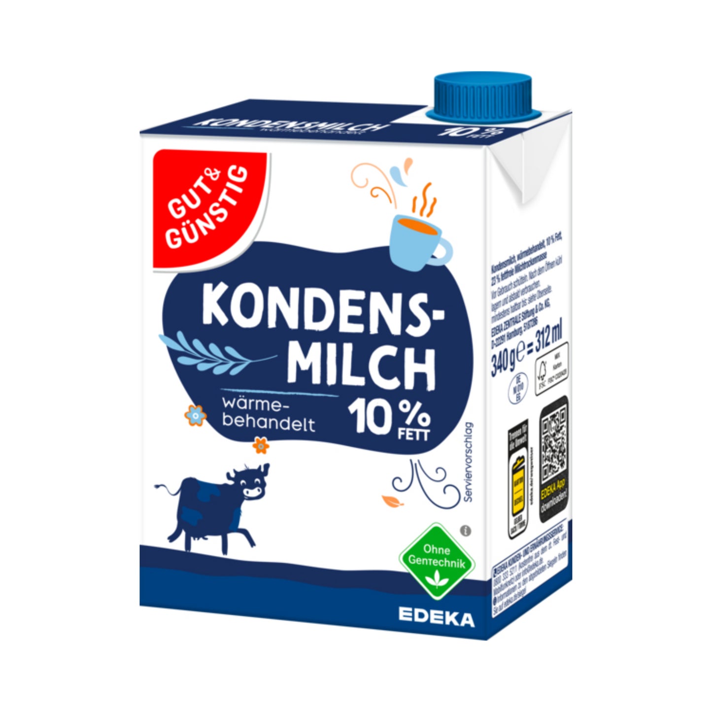GUT&GÜNSTIG Kondensmilch 10% 340g VLOG