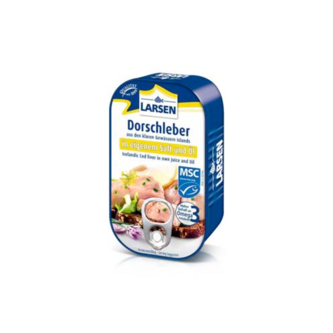 MSC Larsen Dorschleber in eigenem Saft und Öl 121g