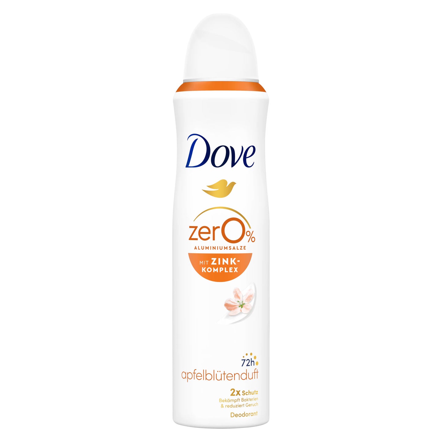 Dove Deo-Spray Rosenduft mit Zink-Komplex 0% Aluminiumsalze 150ml