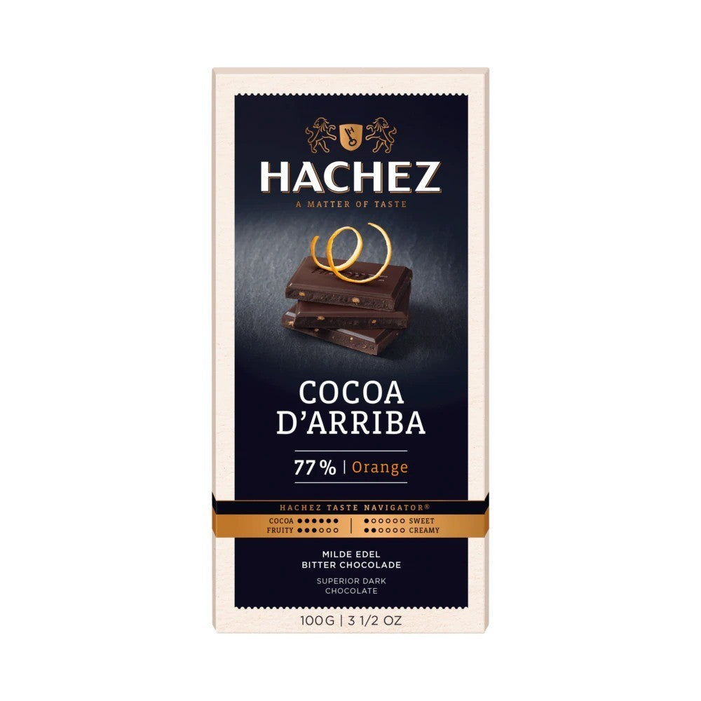 Hachez Cocoa D'Arriba Orange 100g