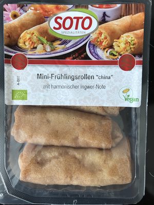 Bio Soto Mini-Frühlingsrollen China 4x50g