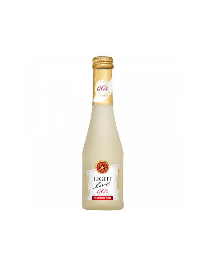 Light Live Sparkling 0,0% weiß alkoholfrei 0,2l