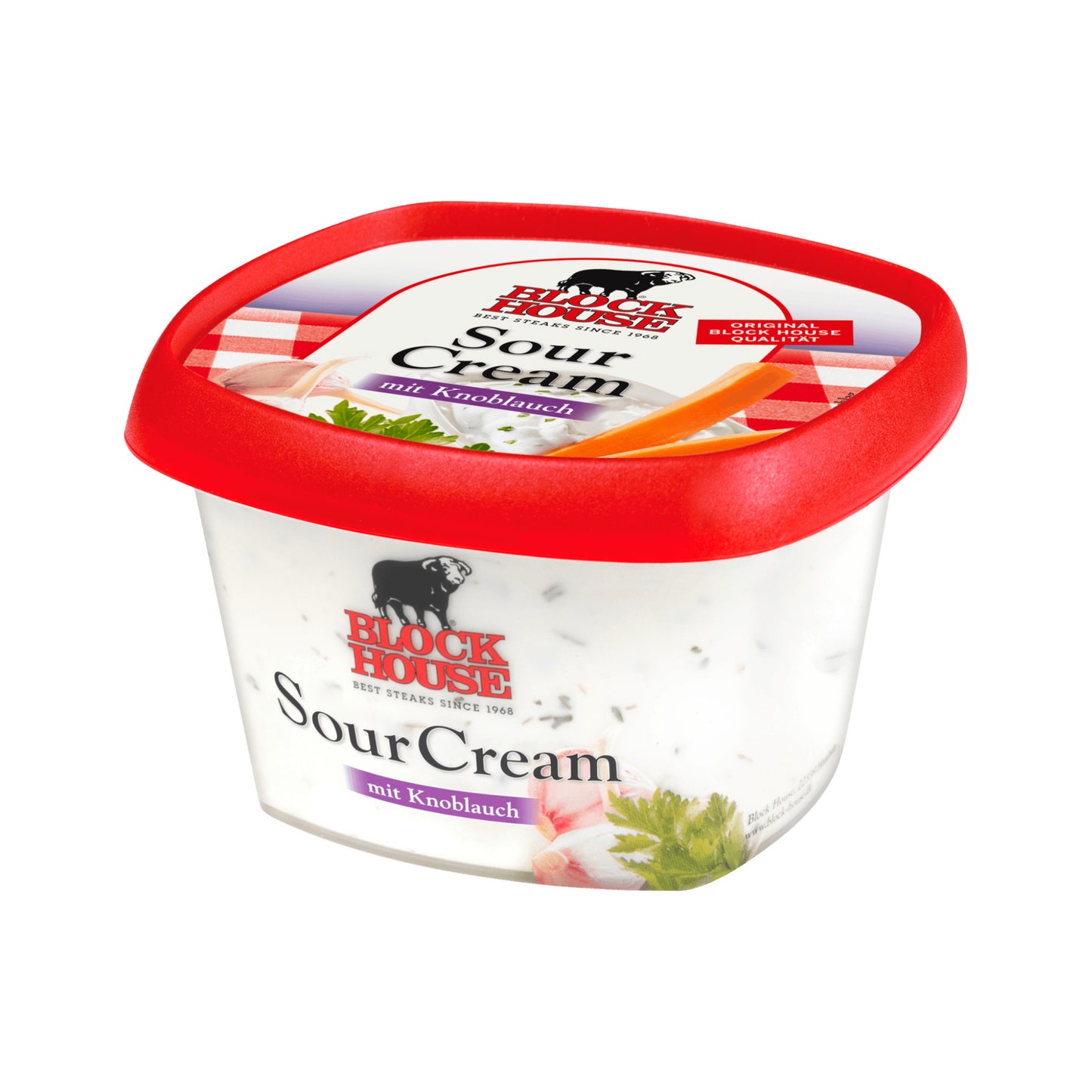 Block House Sour Cream Dip Knoblauch 200g