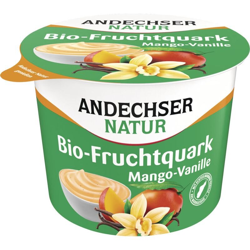 Bio Andechser Natur Quark Mango-Vanille 20% 450g