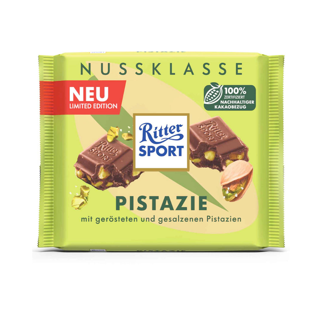 Ritter Sport Nuss Klasse Pistazie 100g