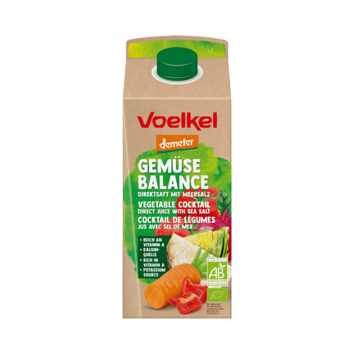 Demeter Voelkel Gemüse Balance Direktsaft 0,75l EW