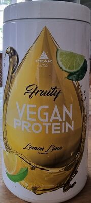 Peak Fruity Vegan Protein Lemon Lime 400g