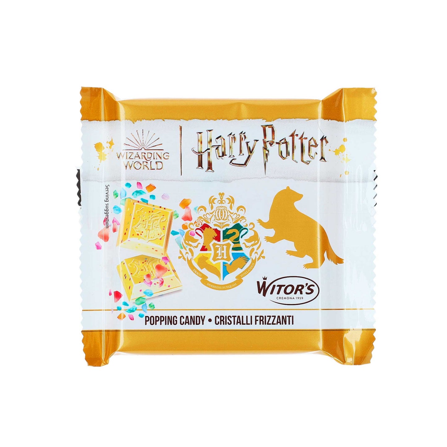 Witors Harry Potter weiße Schokolade mit bunten Knusperstücken 50g