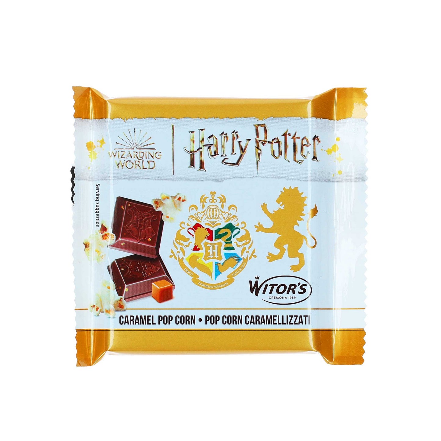 Witors Harry Potter Vollmilch Schokolade mit karamellisiertem Popcorn 50g