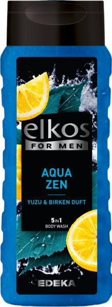 EDEKA elkos MEN Duschgel 5in1 Aqua Zen 400ml