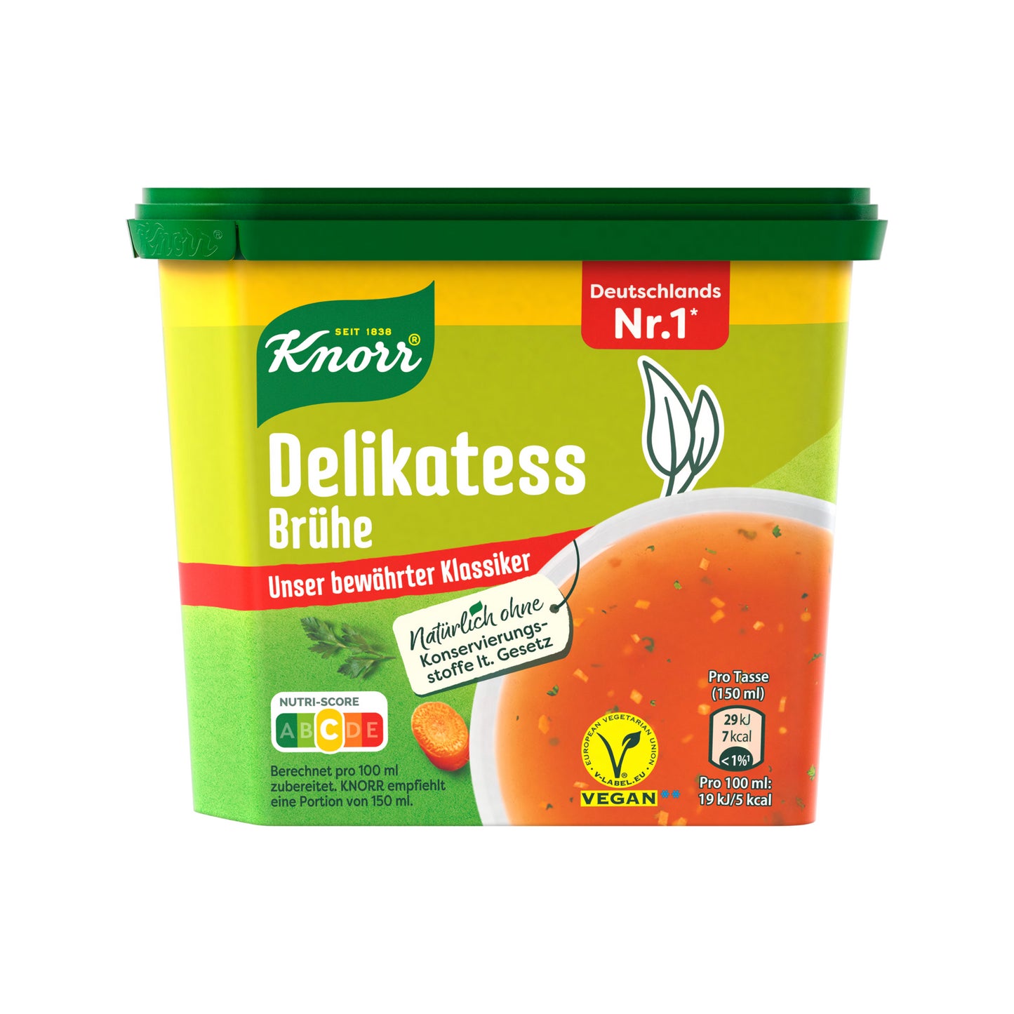 Knorr Bouillon Delikatess Brühe für 16l
