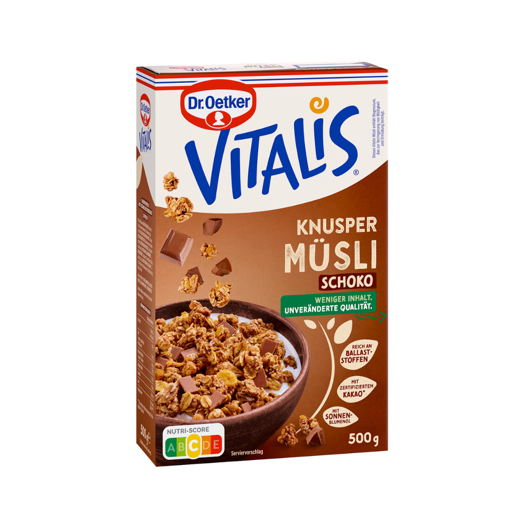 Dr.Oetker Vitalis Knuspermüsli Schoko 500g