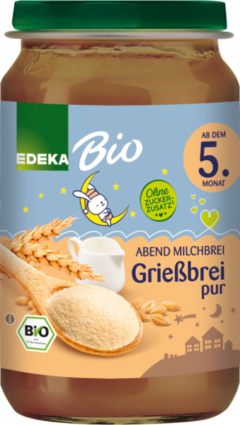 Bio EDEKA Abendbrei Grießbrei pur 190g