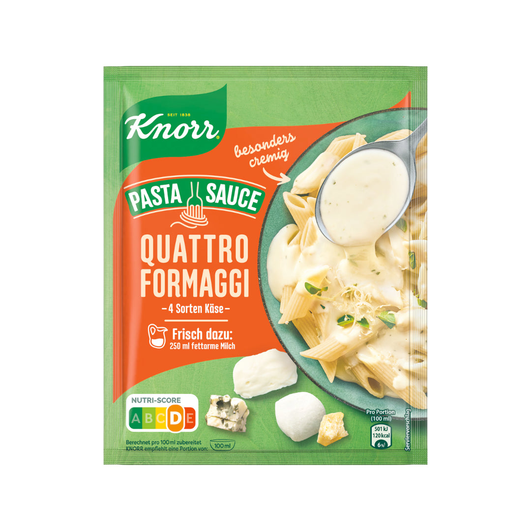 Knorr Pasta Sauce Quattro Formaggi für 250ml