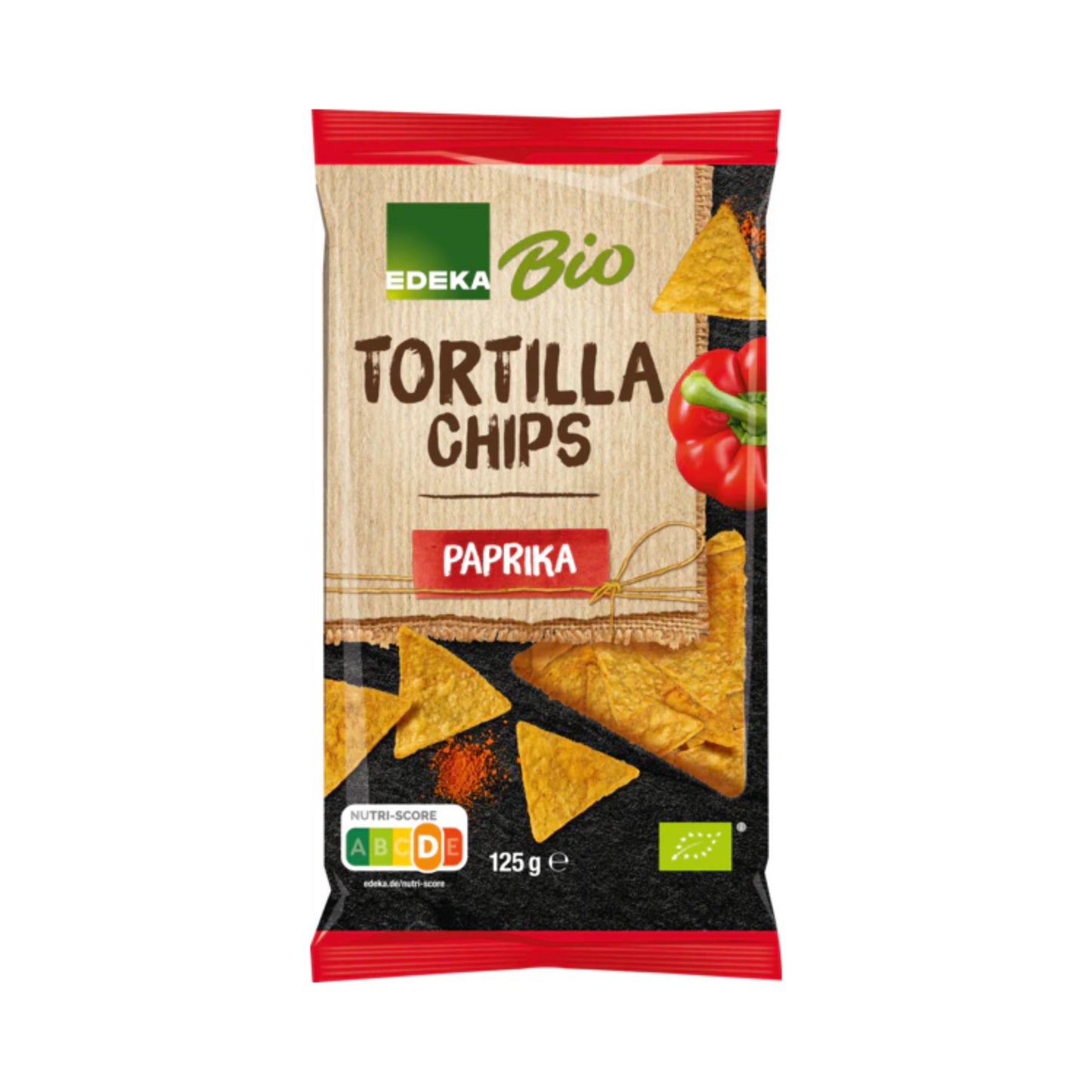 Bio EDEKA Tortilla Chips Paprika 125g