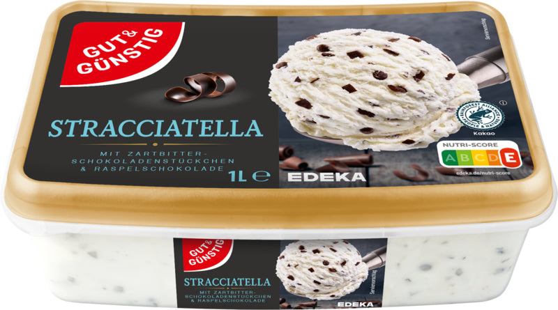 GUT&GÜNSTIG Stracciatella Eis 1000ml