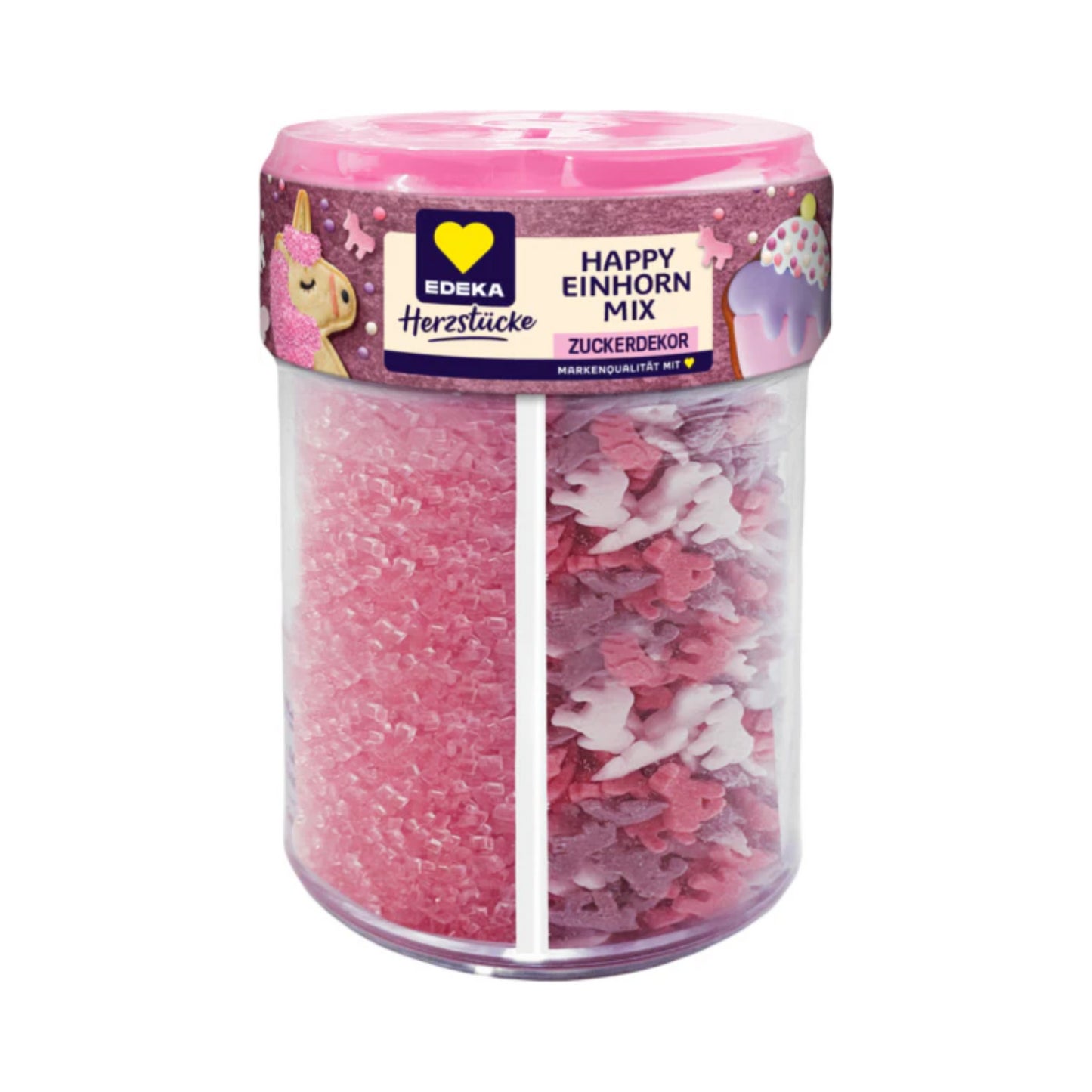 EDEKA Herzstücke Mehrfachstreuer Happy-Einhorn-Mix 120g
