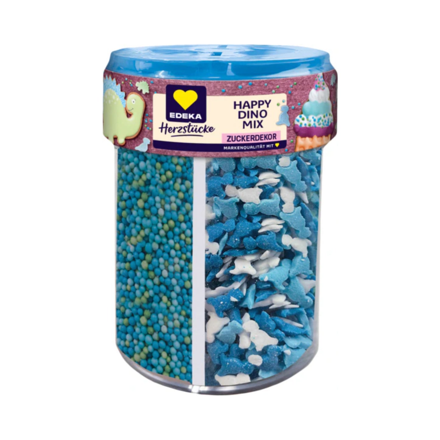 EDEKA Herzstücke Mehrfachstreuer Happy-Dino-Mix 120g