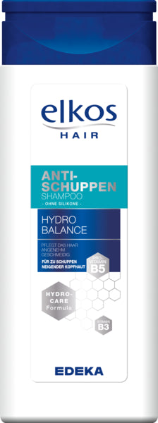 EDEKA elkos Shampoo Anti-Schuppen Hydro Balance 300ml