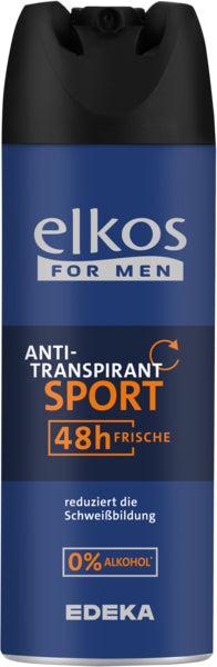 EDEKA elkos Men Deospray Sport Anti-Transpirant 200ml