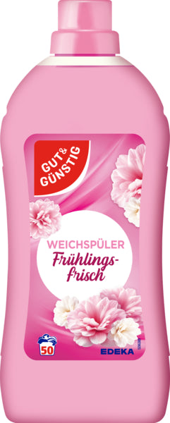 GUT&GÜNSTIG Weichspüler Frühlingsfrisch 50WL 1,5l