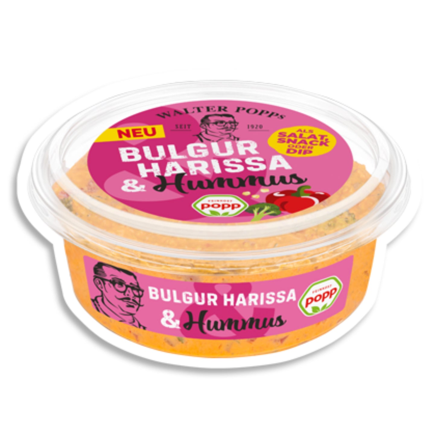Popp Bulgur Harissa & Hummus 175g