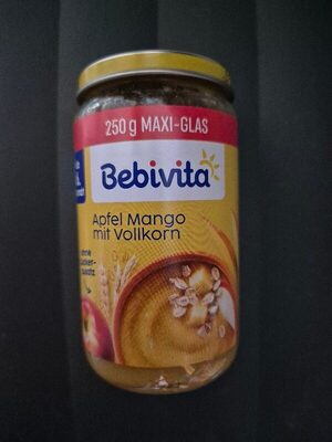 Bio Bebivita Frucht und Getreide Apfel Mango mit Vollkorn ab 6.Monat 250g