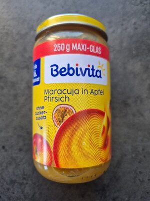 Bio Bebivita Früchte Maracuja in Apfel Pfirsich ab 6.Monat 250g