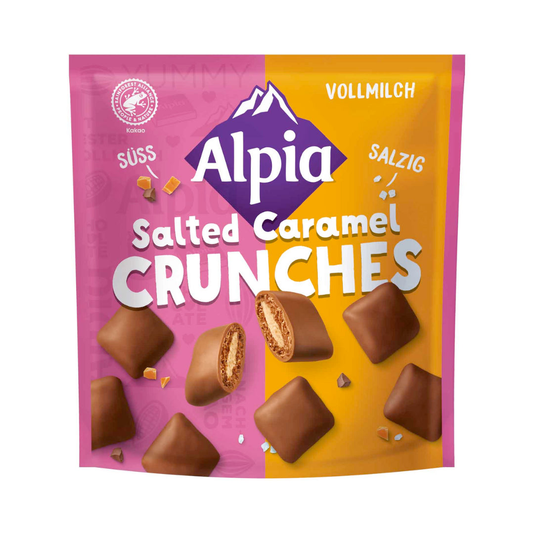 Alpia Salted Caramel Crunches 140g