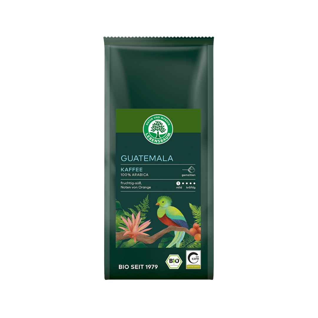 Bio Lebensbaum Guatemala Kaffee gemahlen 250g