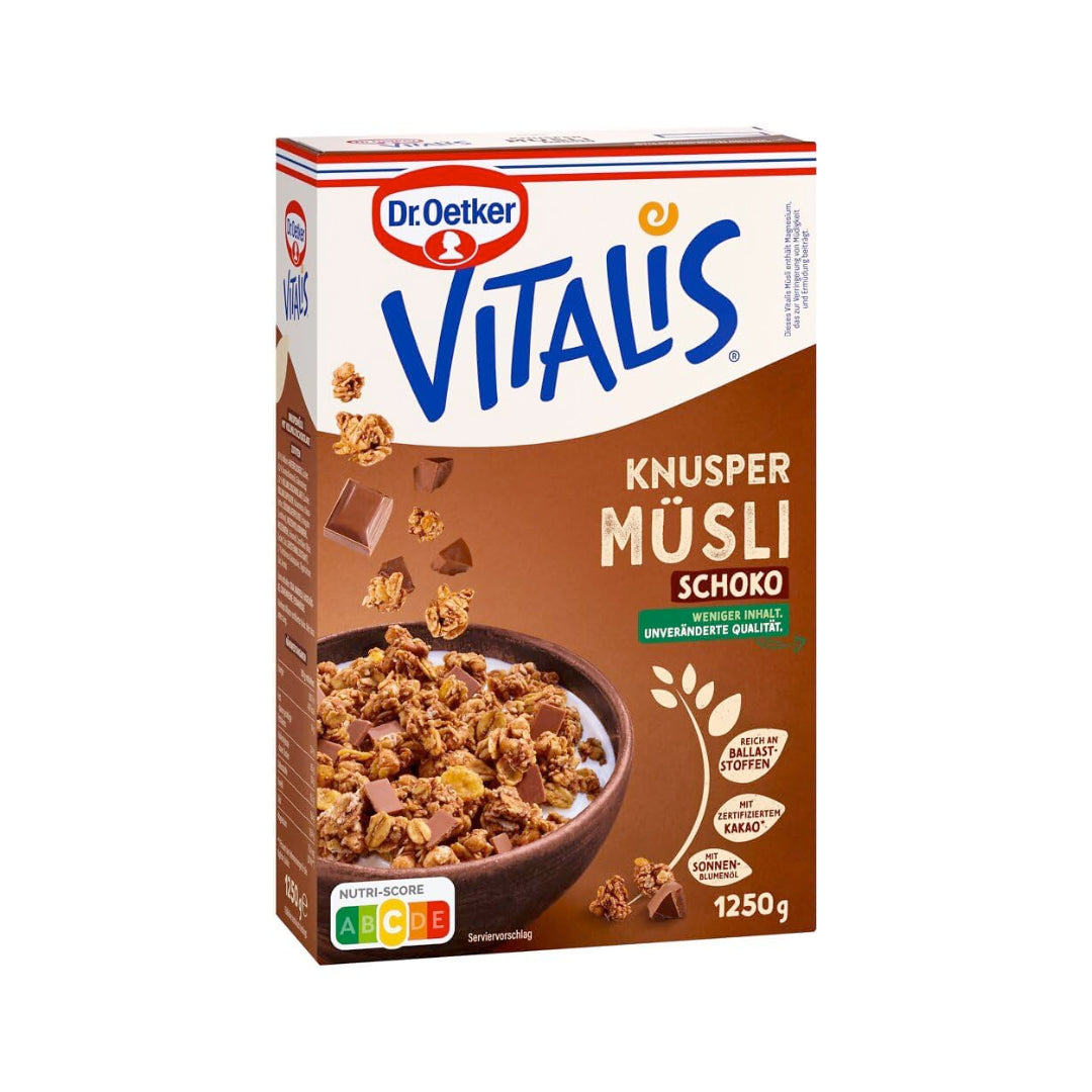 Dr.Oetker Vitalis Knuspermüsli Schoko 1,25kg