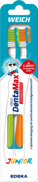 EDEKA elkos DentaMax Zahnbürste Junior 2ST