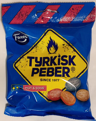 Fazer Tyrkisk Peber Hot & Sour 150g