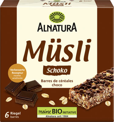 Bio Alnatura Müsli Riegel Schoko 150g