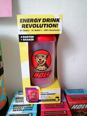 HOLY Energy Starter Set Kirsche 28g+Shaker