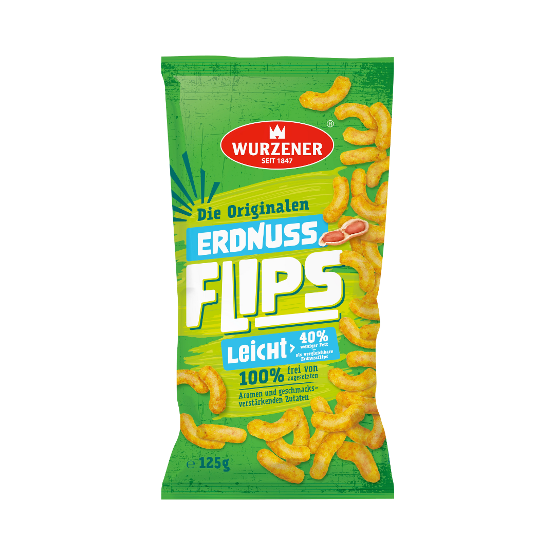 Wurzener Erdnussflips 180g