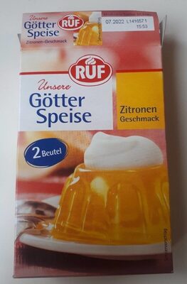 RUF Götterspeise Zitrone 24g