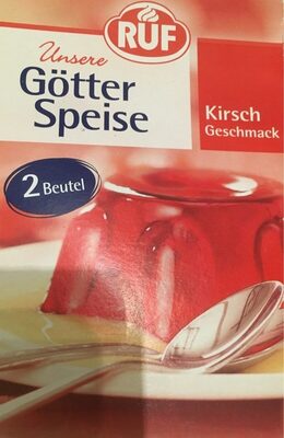 RUF Götterspeise Kirsch Geschmack 24g