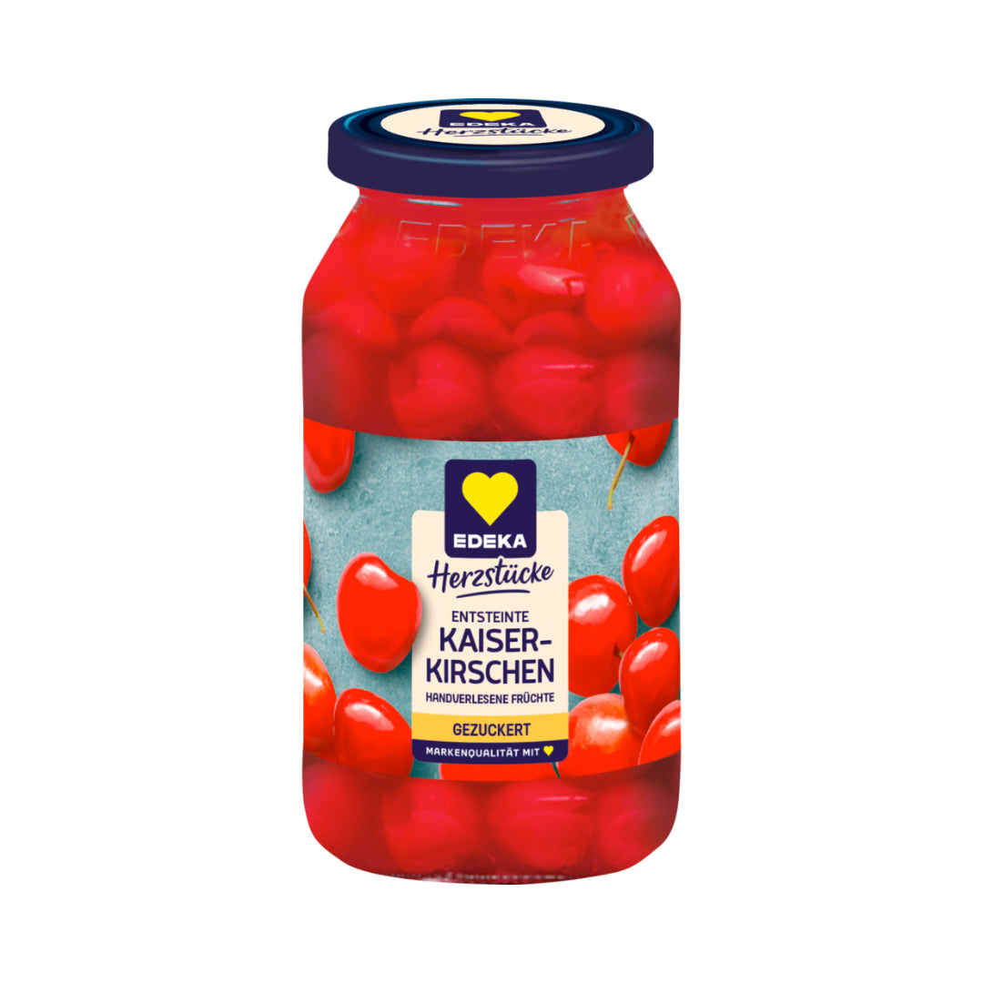 EDEKA Herzstücke Kaiserkirschen gezuckert 680g