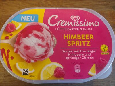 Langnese Cremissimo Himbeer Spritz Eis 825ml