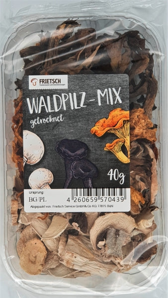 Frietsch Waldpilz-Mix getrocknet 40g