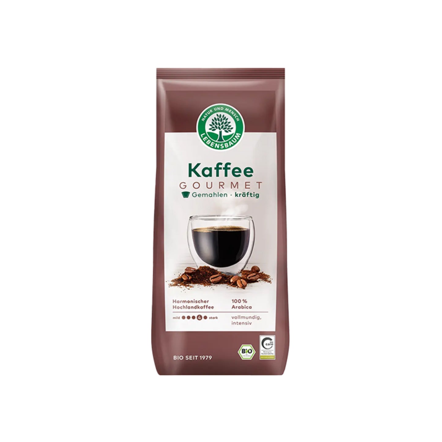 Bio Lebensbaum Gourmet Kaffee kräftig gemahlen 500g