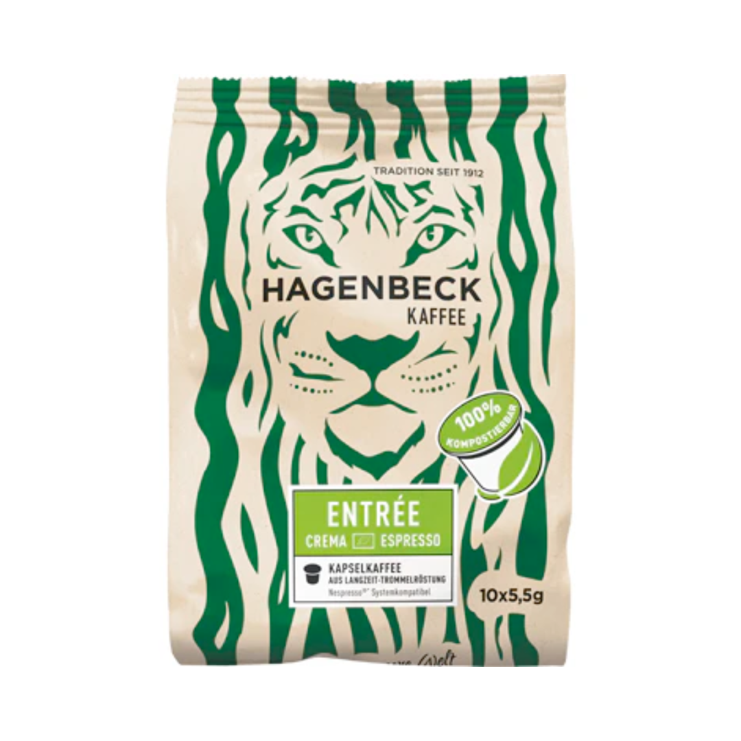 Bio Hagenbeck Kaffeekapseln Entree 10ST 55g
