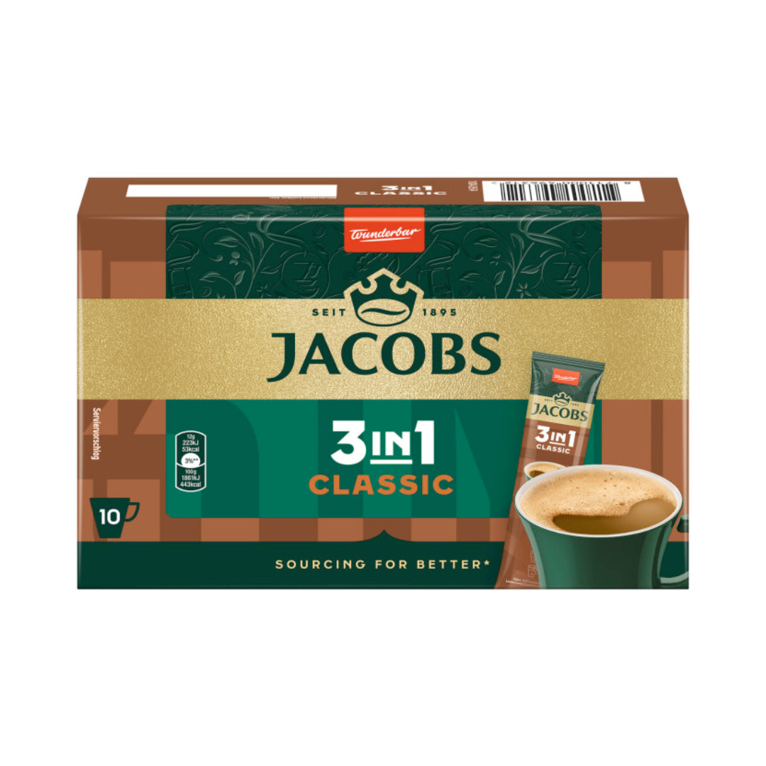 Jacobs Kaffee Instant 3in1 classic 10ST 120g