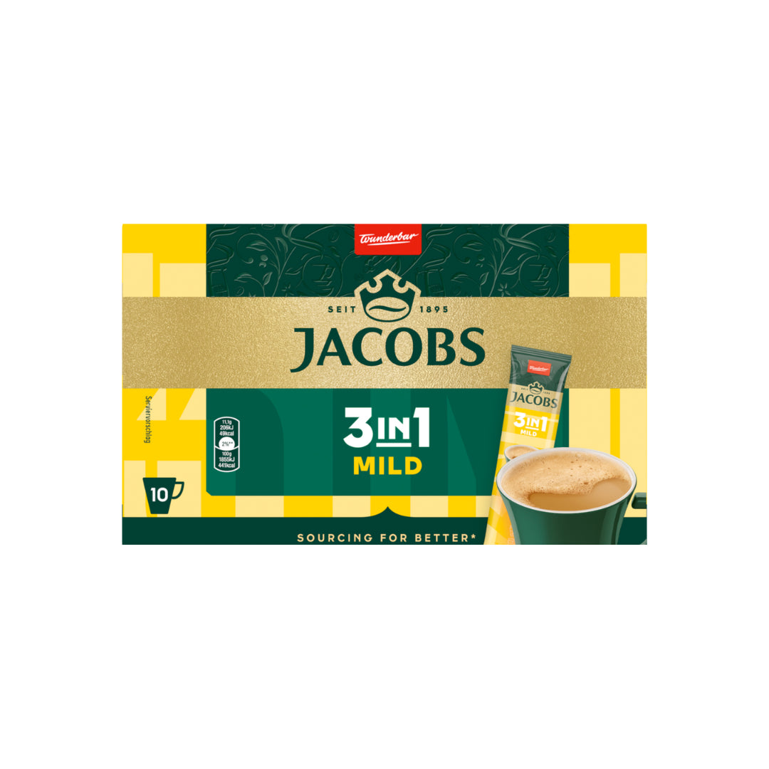 Jacobs Kaffee Instant 3in1 mild 10ST 111g