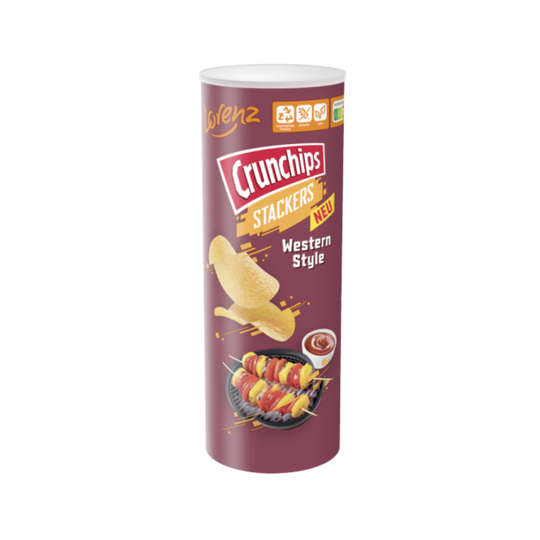 Crunchips Stackers Western Style 175g