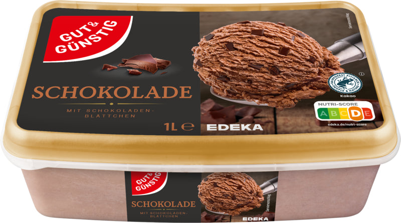 GUT&GÜNSTIG Schokoladen-Eis 1l