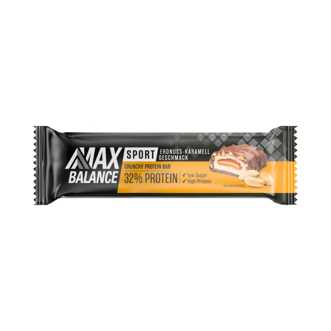 Max Balance Active Premium Proteinriegel Peanut Caramel 45g
